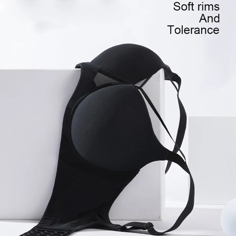 Large Size Seamless Lingerie for Women Thin and Sexy Bra Comfortable Top Up Push-up  Anti Sagging Sports Breast Collection Bras