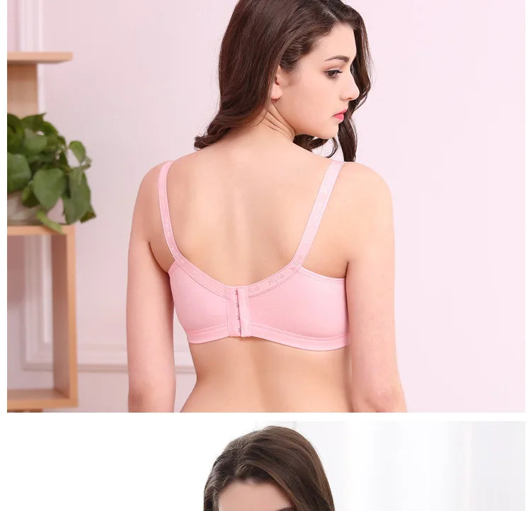 Wirefree Nursing Clothing Cotton Breastfeeding Bra for Pregnant Women Pregnancy Breast Sleep Underwear Soutien Gorge Allaitement