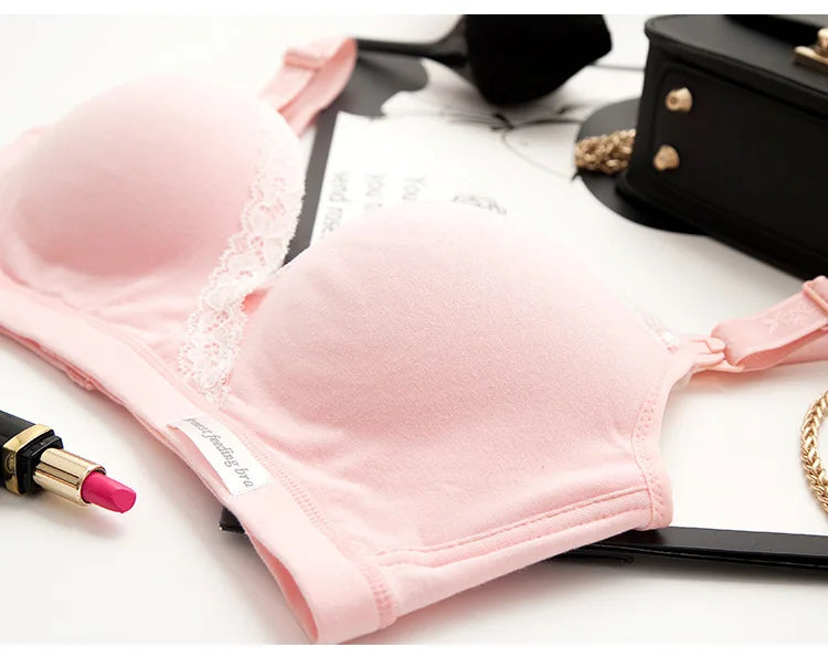 Wirefree Nursing Clothing Cotton Breastfeeding Bra for Pregnant Women Pregnancy Breast Sleep Underwear Soutien Gorge Allaitement