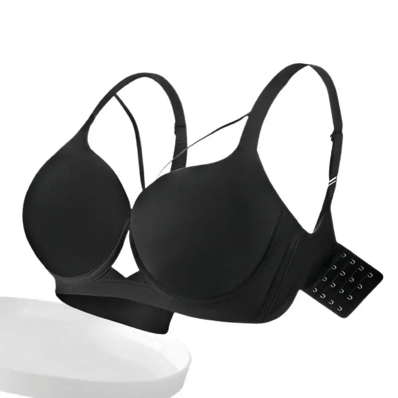 Plus Size Bra Large Cup Thin Design for Women Show Small Gather Side Breast Push up Thin plus Size Bra Underwear Female Intimate