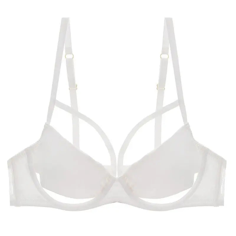 Women Sexy Bra Set Hollow Out Thin Gathering Steel Ring Push Up Lingerie Set Elegant Ladies Underwear Bra and Panty Set