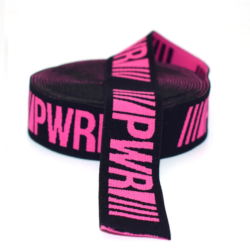 High Quality Wholesale Customized Patterns High Elasticity Underwear Elastic Shoulder Straps Woven Straps Bra Elastic Bands