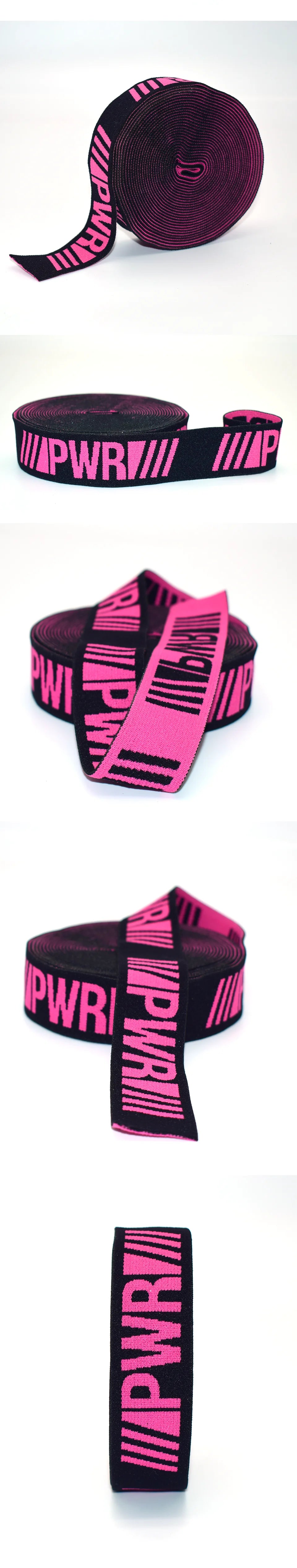 High Quality Wholesale Customized Patterns High Elasticity Underwear Elastic Shoulder Straps Woven Straps Bra Elastic Bands