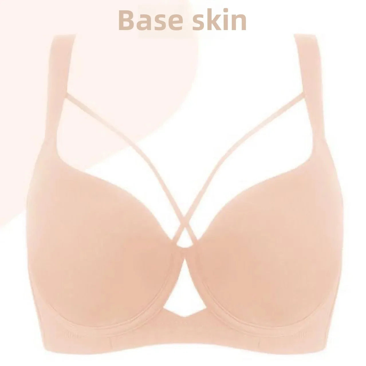 Plus Size Bra Large Cup Thin Design for Women Show Small Gather Side Breast Push up Thin plus Size Bra Underwear Female Intimate