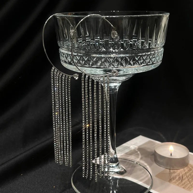 2022 Trendy Metal Crystal Leaf Ear Clips Without Piercing Earrings Clips For Women Fashion Ear Cuff Wedding Jewelry Brincos Gift